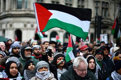 Thousands March In Washington, London For Gaza 'Day Of Action'