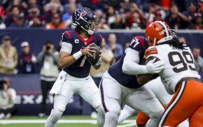 Texans QB C.J. Stroud throws 3rd first-half TD pass vs. Browns