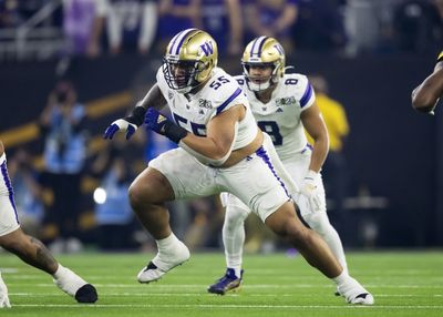 Washington OL Troy Fautanu declares for the 2024 NFL draft