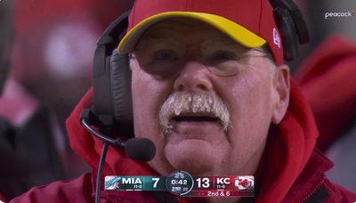 Andy Reid’s frozen mustache in horribly frigid Chiefs playoff game inspired plenty of great memes