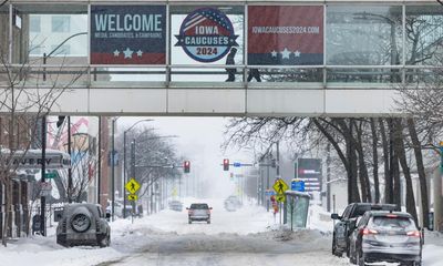 Trump admits concern that icy weather could harm his support in Iowa caucuses