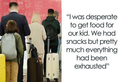 “I Cut Hundreds Of People In Line For Food At The Airport – AITA?”