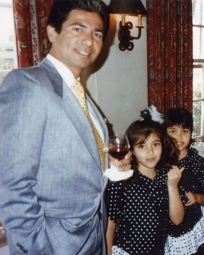 Kim Kardashian Shares Precious Childhood Moment with Father and Sister