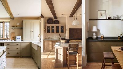 What's the next big kitchen cabinet color? Designers predict that this earthy take on neutrals will be huge in 2024