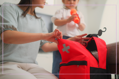 Nurse explains why you should keep a red face cloth in your child’s first aid kit – and it’s so obvious when you think about it