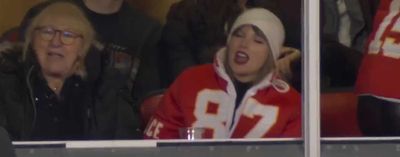 Lip-readers figured out what Taylor Swift was singing when Peacock cameras were on her at the Chiefs game