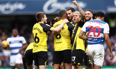 Jake Livermore double boosts Watford’s playoff push with victory at QPR