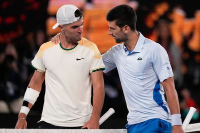 Australian Open day one: Novak Djokovic made to battle by teenager Dino Prizmic