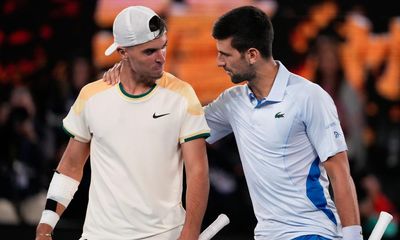 Djokovic praises ‘amazing’ Dino Prizmic after first-round Australian Open duel