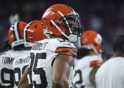 Browns players react as wild, fun ride comes to a close vs. Texans