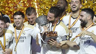 Vinícius nets hat trick as Real Madrid beats Barcelona 4-1 to win Spanish Super Cup in Saudi Arabia