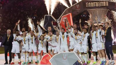 Vinicius Jr's hat-trick leads Real Madrid to Spanish Super Cup glory with 4-1 win over Barcelona