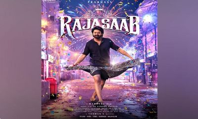 Prabhas announces new horror film 'The Raja Saab', check out first look poster
