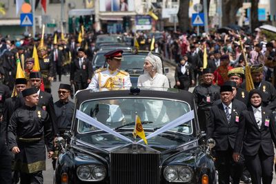Brunei’s newlywed Prince Mateen and his commoner wife to be feted at the end of lavish celebrations