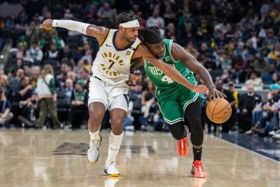 How well is Jrue Holiday fitting into the Boston Celtics this season?