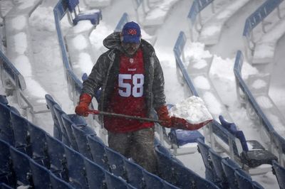 The Buffalo Bills are hiring fans to shovel snow before its game against the Steelers