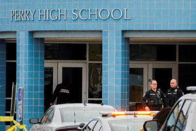Principal dies protecting students during Iowa school shooting. Flags lowered