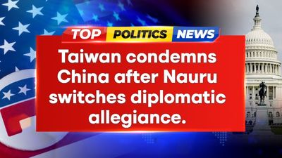 Taiwan's diplomatic alliance threatened as Nauru switches allegiance to China