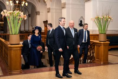 King Frederik X visits Danish parliament on his first formal work day as Denmark's new monarch