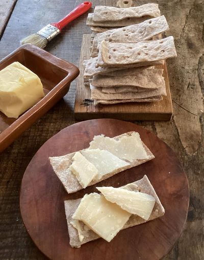 Rachel Roddy’s recipe for rosemary rye crispbreads