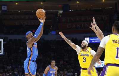 Thunder vs. Lakers: Lineups, injury reports and broadcast info for Monday