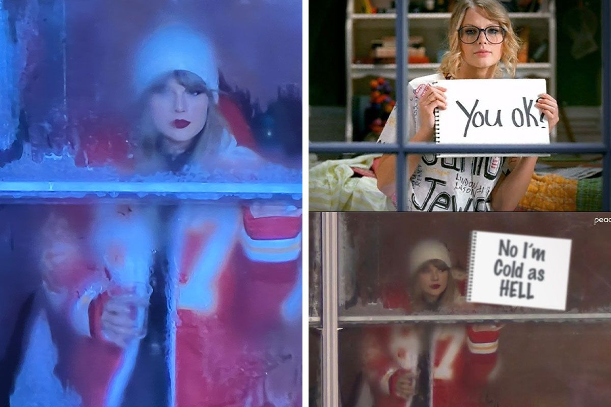 The Memes Keep Coming After Taylor Swift Gets Iced In…