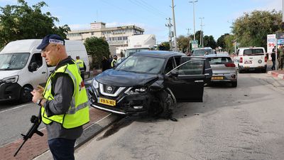 Watch: Raanana car-ramming attack scene as Israeli emergency services confirm injuries