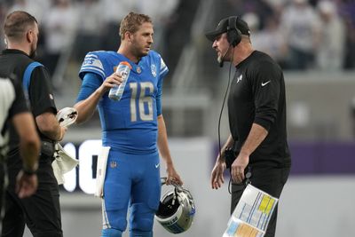Dan Campbell’s perfect speech after the Lions’ playoff win had the best 8-word line for Jared Goff