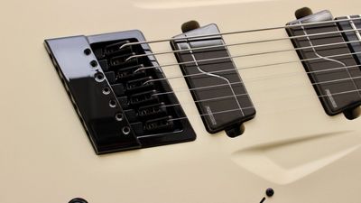NAMM 2024: “Our master builder had a huge smile on his face stringing up the prototype”: Aristides brings EverTune stability to multiscale guitars for the first time with new signature bridge system