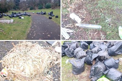 Outrage as bin bags stuffed with cannabis dumped in Scottish cemetery