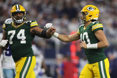 Packers offensive line dominates in playoff upset over Cowboys