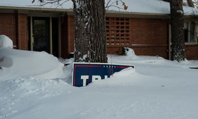 Icy battle for democracy in Iowa with Trump expected to win caucuses in an avalanche