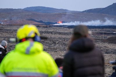 Residents of Icelandic town fear they won’t be able to return to their homes after second volcanic eruption