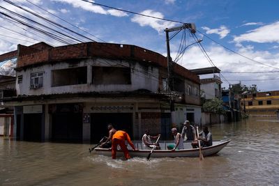 Brazil's Rio de Janeiro state confronts flood damage after heavy rain kills at least 11