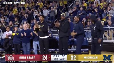 Michigan’s Fab Five Reunited at Crisler Center for First Time Since 1993
