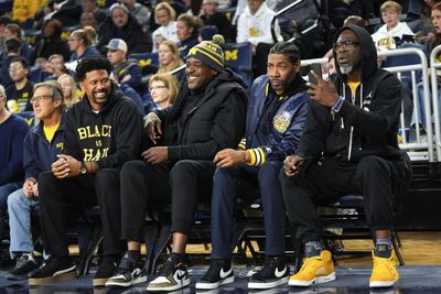 Michigan’s Fab Five reunited for the first time since their playing days and fans absolutely loved it