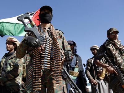 Houthi militants struck a U.S.-owned commercial ship off the coast of Yemen