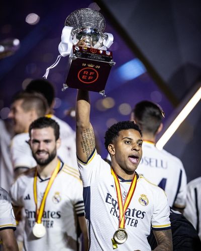 Capturing the Triumph: Rodrygo Goes Immortalizes Victorious Moments