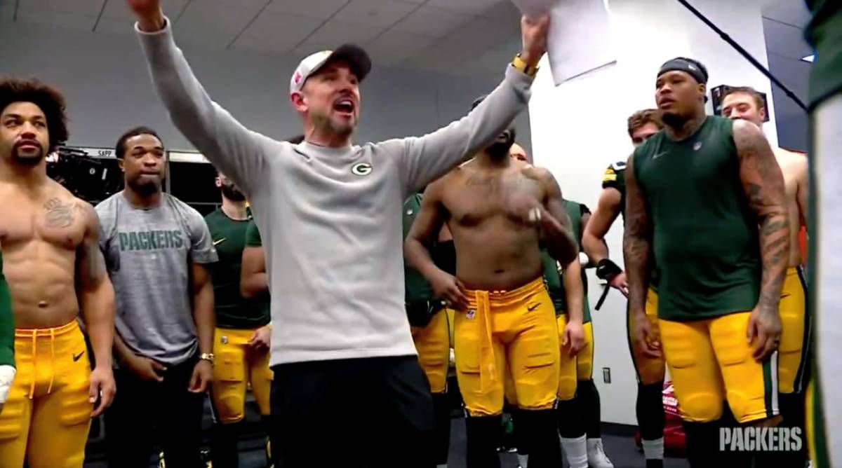 Mics Caught Packers Trolling Luke Musgrave With an…