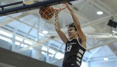 Angelo Ciaravino throws back the dunk of the season as Mount Carmel downs Glenbrook North