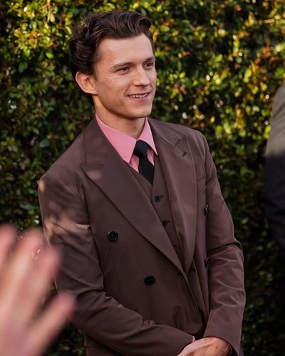 Tom Holland shares stylish moment at Critics Choice Movie Awards