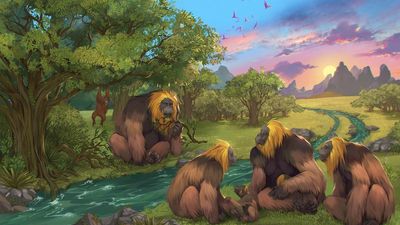 Giant ‘kings of apes’ once roamed southern China