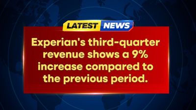 Experian records 9% rise in third-quarter revenue