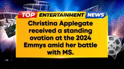Christina Applegate receives standing ovation at Emmys amid MS battle