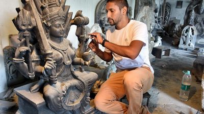 Sculptor’s family in Mysuru ecstatic as idol chiseled by him chosen for Ayodhya temple