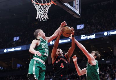 Boston Celtics hold off Toronto Raptors 105-96 in ‘weird win’