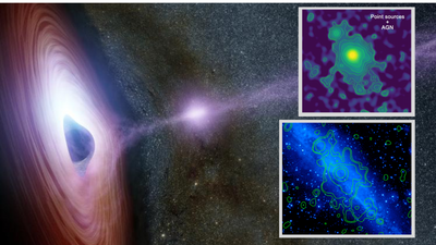 Scientists discover cosmic fossil created by erupting supermassive black hole