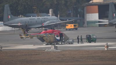 Boeing 777-9 touches down at Begumpet airport