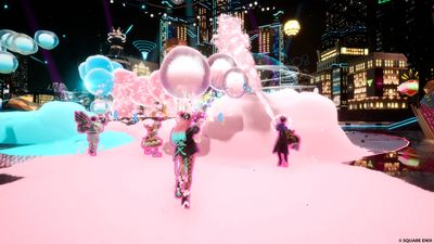 Party shooter Foamstars is set to launch in February and will be free for PS Plus subscribers