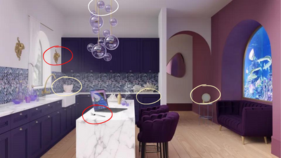 Can you spot 5 differences in this kitchen in under 30 seconds